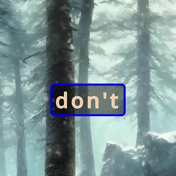 Never let thing control you