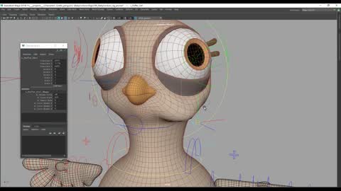 That's how a little bird from Tetsuby is made. The tenth part is modeling.