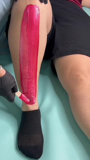 Expert Leg Waxing with Cherry Desire Hard Wax | Diana Elizabeth