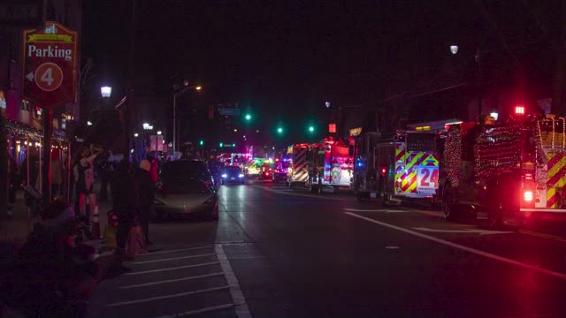 Holiday First Responder Parade in Somerville New Jersey