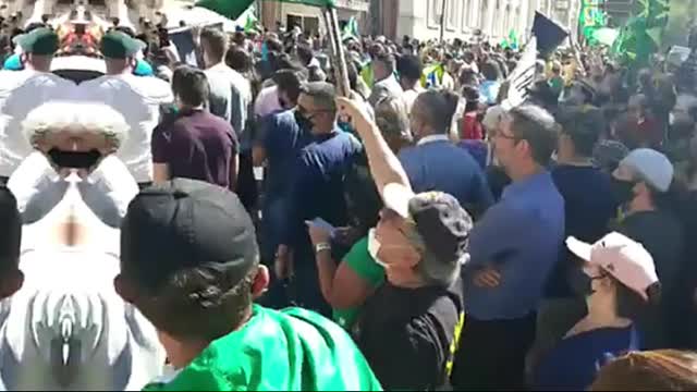 Manifestação 10 março POA RS