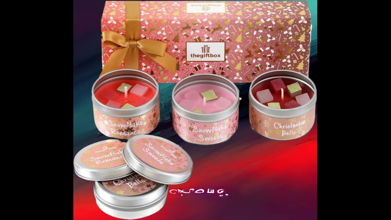 TheGiftBox Scented Candle Gift Set – Perfect Gift for Her