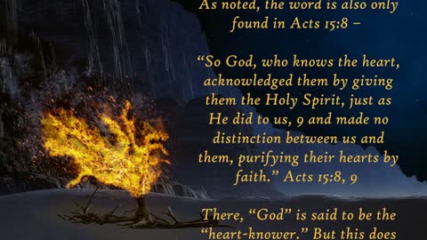 The Book of Acts 1:24 - Daily Bible Verse Commentary