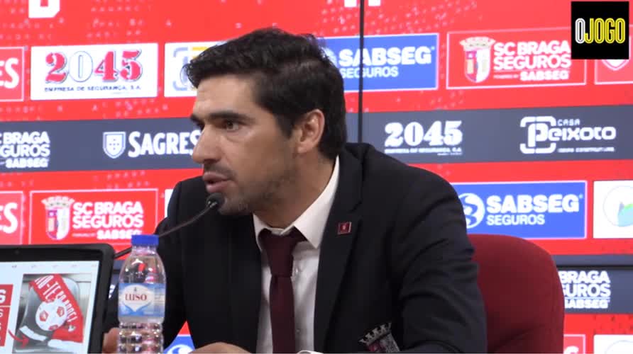 Abel Ferreira: "Arbitragem? Não queria muito ir por aí"