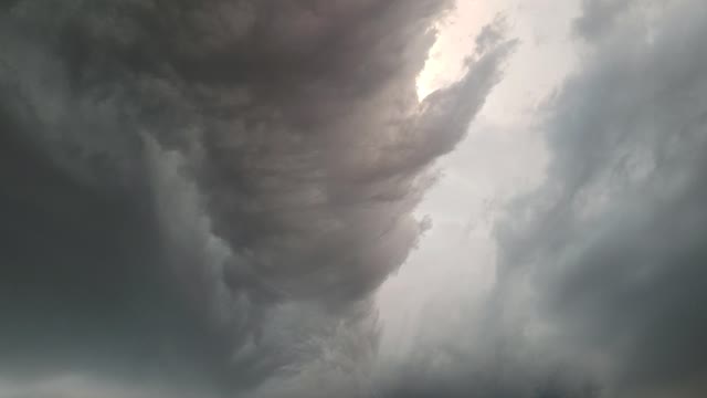 Crazy Rolling Storm Cloud