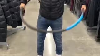 Hoola hooping