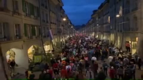 Manifestation suisse Berne 1/2
