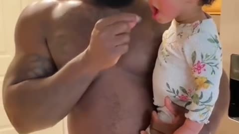Adorable daddy baby girls - Funniest videos #shorts