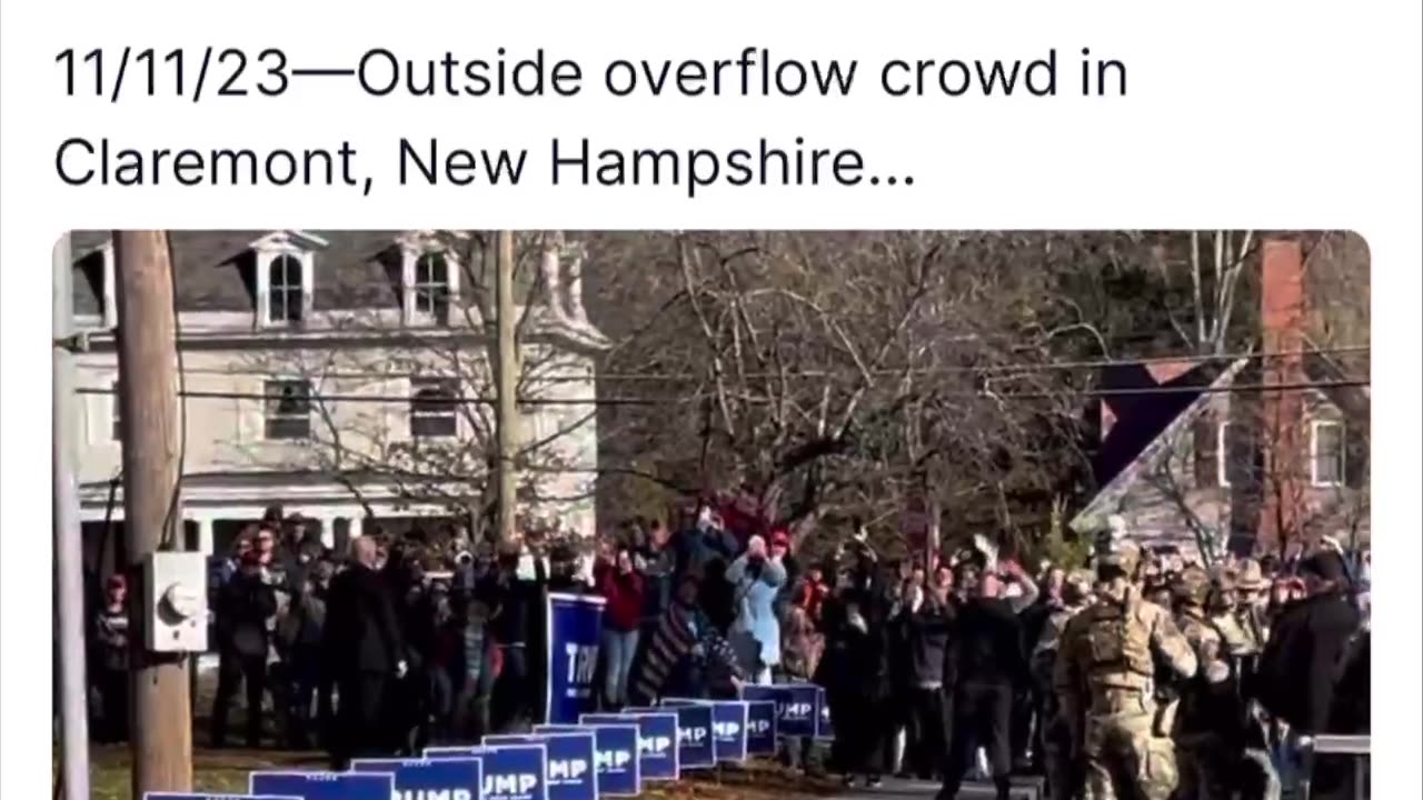 Dan Scavino - Overflow crowd