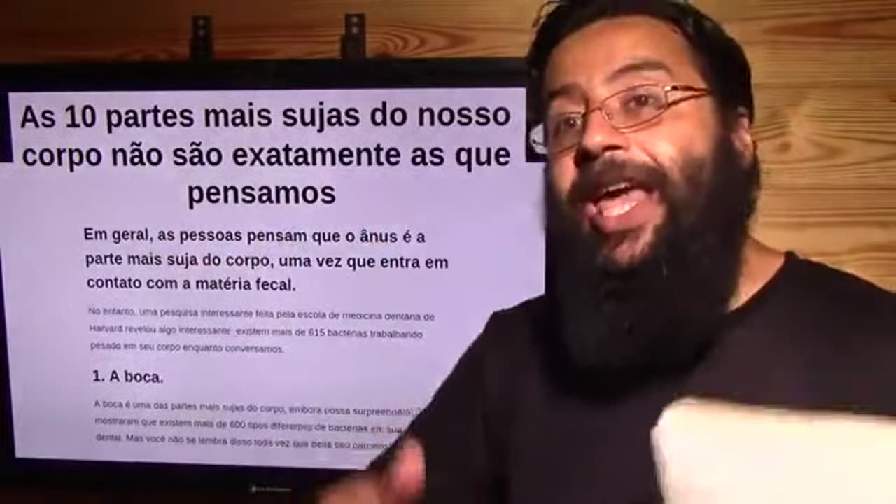 A BARBA E O CACHORRO - IGNORÂNCIA SOBRE AS BACTÉRIAS! (SIGA O CANAL E RECEBA NOVAS POSTAGENS)