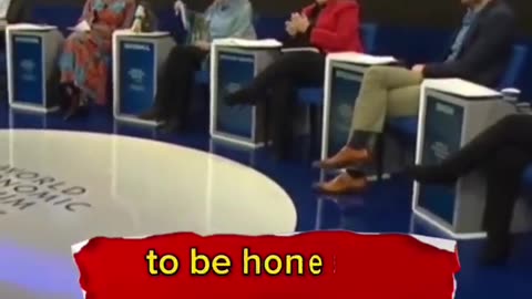 So this guy went to DAVOS, ONCE. HA