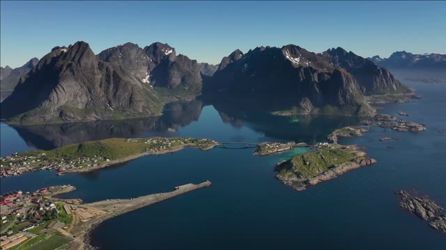 reine lofoten is an archipelag