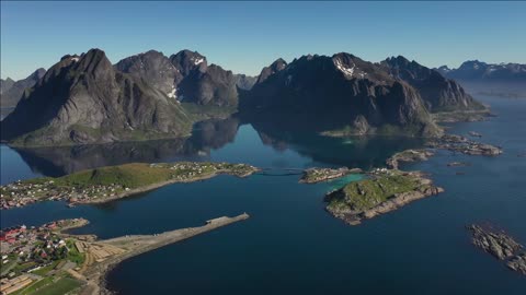 reine lofoten is an archipelag