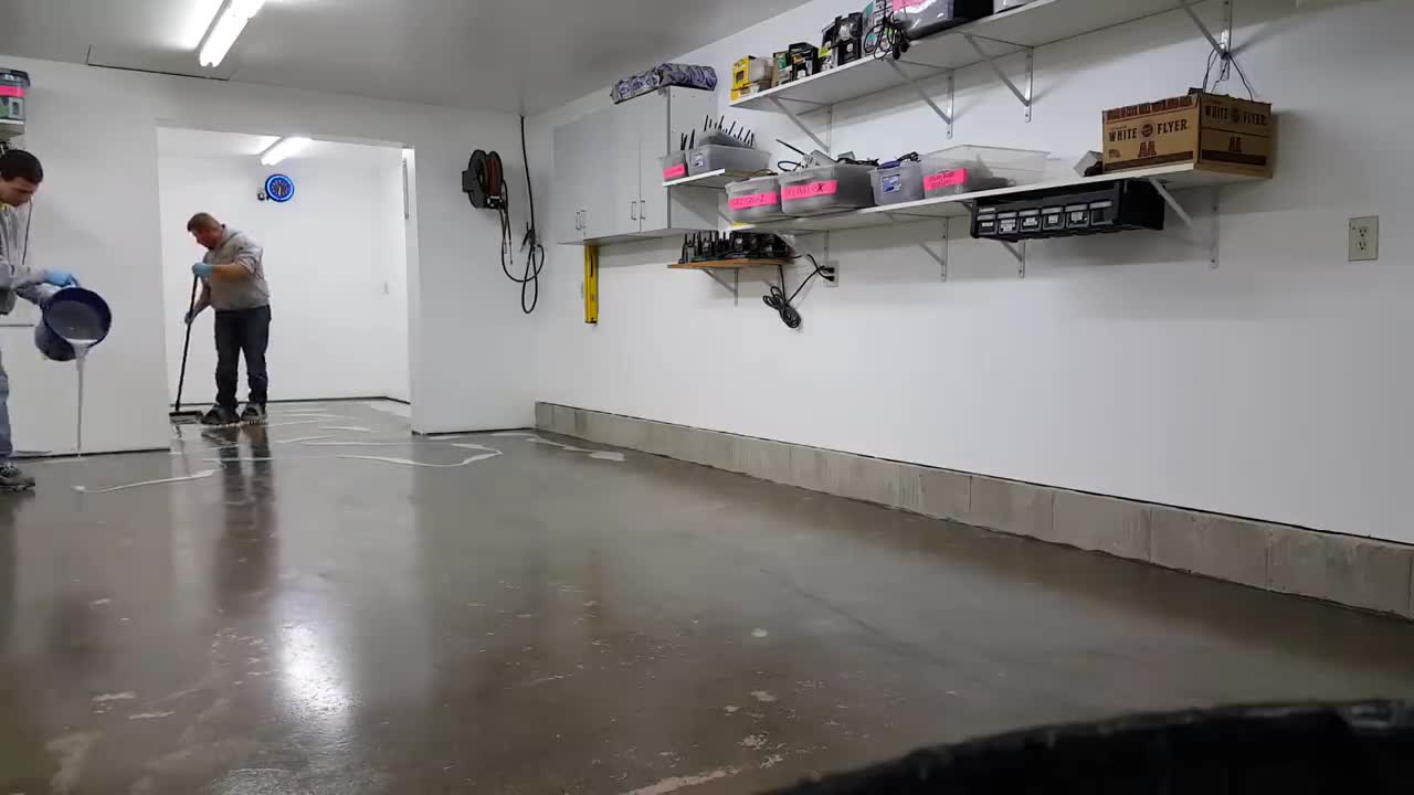 Best way to epoxy coat your garage floor