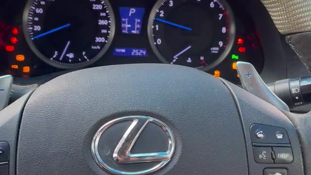 Lexus ISF Cold Start