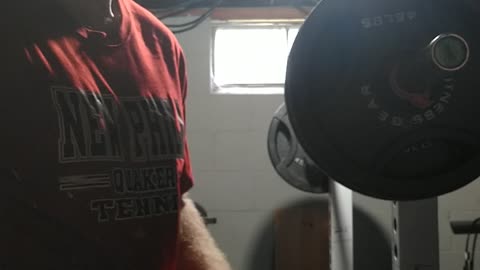 315 x 2 reps squat warm up