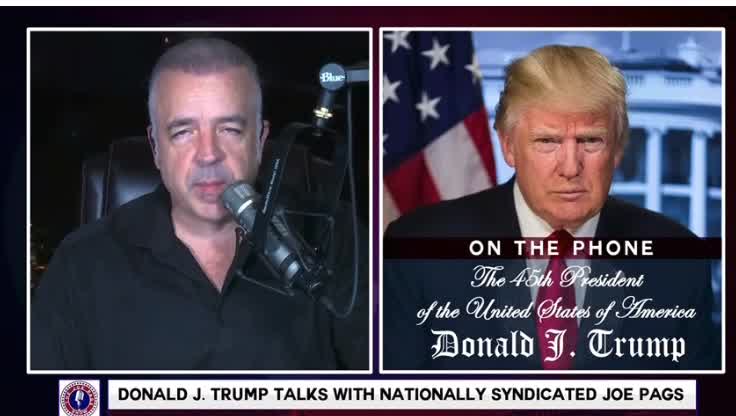 President Donald Trump Interview w/ Joe Pags Part 3