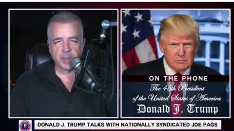 President Donald Trump Interview w/ Joe Pags Part 3
