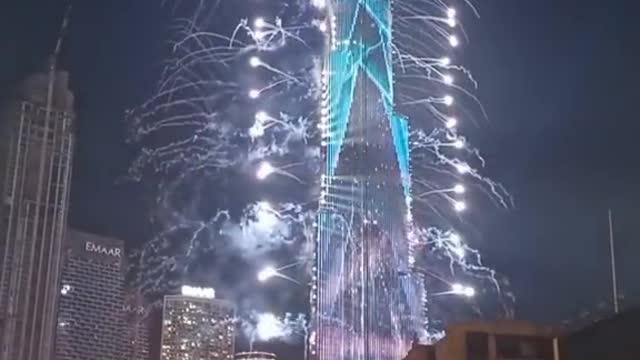 Happy new year 2022। Burj khalifal। DUBAI।#short