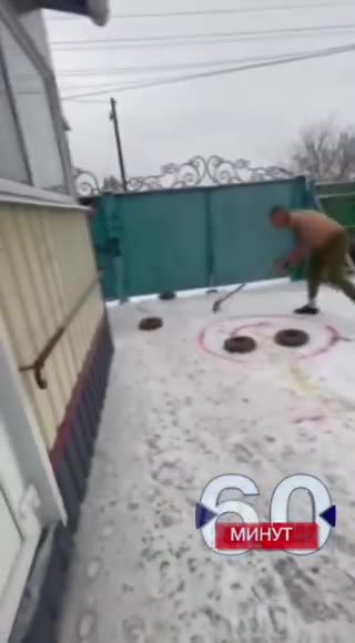 ►🇷🇺🇺🇦🚨‼️ Due to lack of funding, UAF curling competition sports unit r training w anti-tank mines