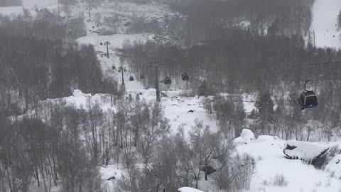 Mountains, top view