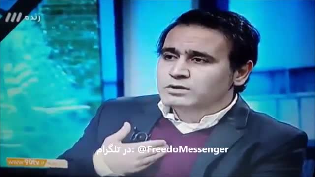 Mehdi Mahdavikia in "Navad" sports TV programe