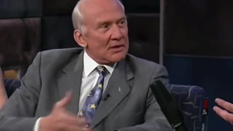 Conan "We watched You Guy's Land On The Moon" Buzz Aldrin "No You Didn't"