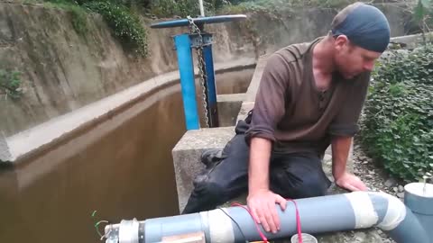 The $50 Water Turbine is a do-it-yourself, portable, powerful, and open-source water turbine.