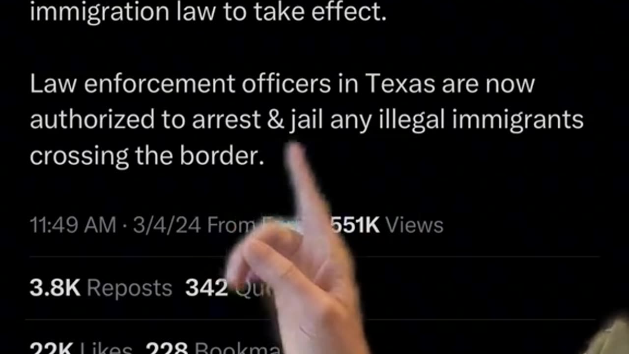 BREAKING 🚨HUGE NEWS~FEDERAL APPEALS COURT ALLOWS TEXAS IMMIGRATION LAW TO TAKE EFFECT