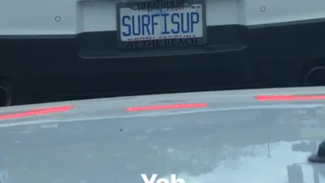 Surfisup camaro car license plate