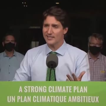 Trudeau: “What we learned from this COVID crisis, we will be applying to the climate crisis...”
