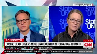 Tapper Talks Tornadoes With FEMA Administrator Deanne Criswell