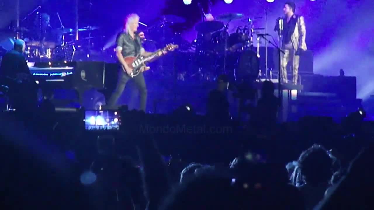 Queen With Adam Lampert Live Global Citizen Under Pressure