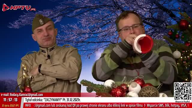 ZACZYNAMY! 31.12.2021 NPTV.PL Aleksander Jabłonowski, Marcin Osadowski