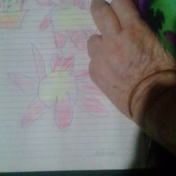 estou pintando desenho o bob esponja flores nas telas