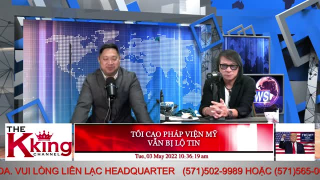 TỐI CAO PHÁP VIỆN MỸ - VẪN BỊ LỘ TIN - 05/03/2022 - The KING Channel