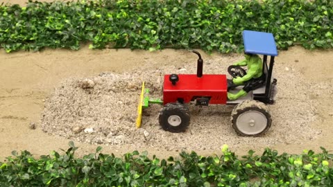 Top most creative day tractor plough maching science project of create