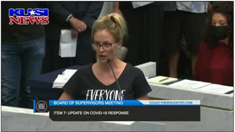 San Diego nurse stands up to commissioners after quitting her job over mandatory vaccines