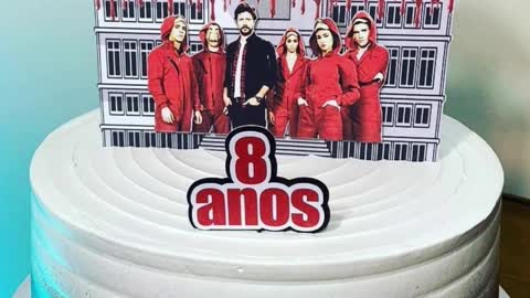 Cake La Casa de Papel