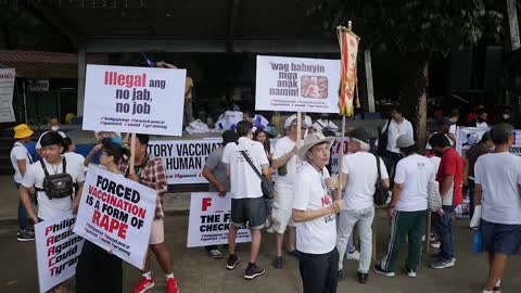 Manifesto signing at the Quezon Memorial Circle - Philippines