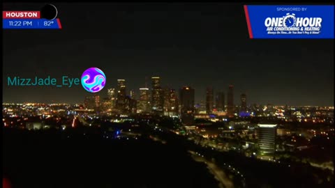 Strange UFO Weird Meteor Flyby Over Houston Skyline July 28, 2022