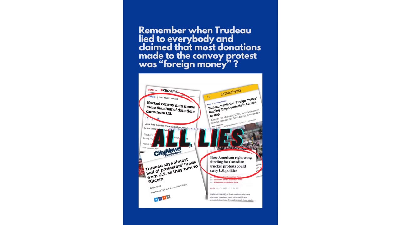 trucker donations lies