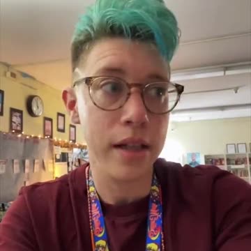 Trans non-binary elementary teacher says 3 year olds are old enough to learn