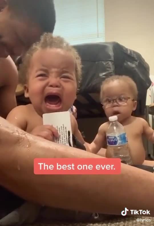 See Baby Boy's reaction