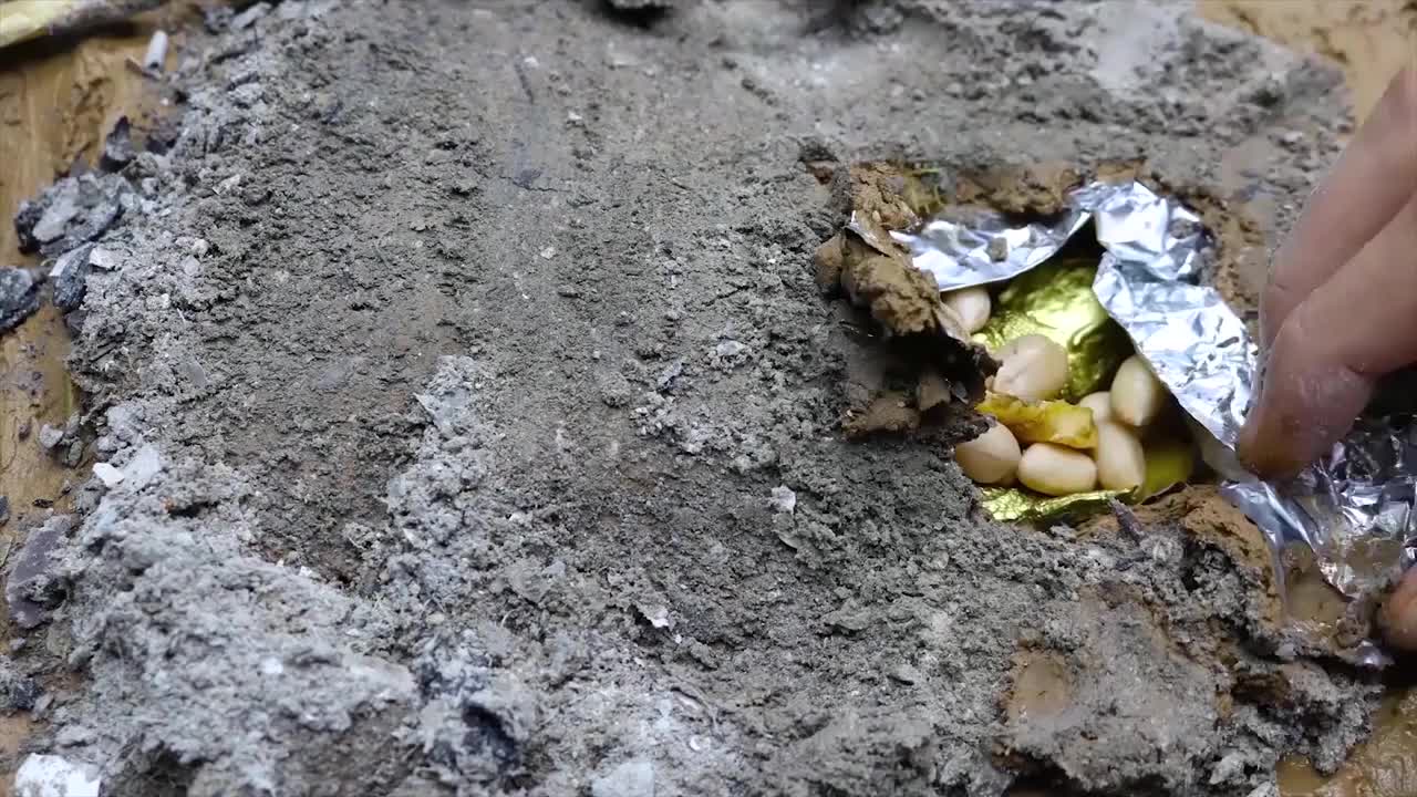 Stop Motion ASMR - The Golden Crocodile Trap Primitive Cooking Experiment Unusual Underground