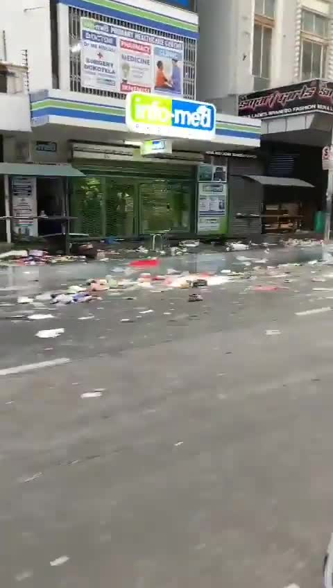 Las calles de #Durban, la segunda ciudad más grande de Sudáfrica