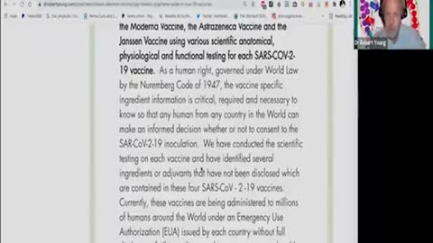 SPIRO INTERVIEWS DR. ROBERT YOUNG - COVID VAXX CONTAMINATION - GRAPHENE & OTHER NANOS