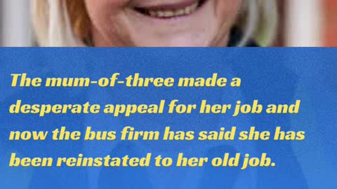 Bus driver (in the UK) 'too short' sacked then reinstated! 🤔