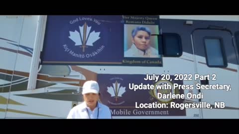 July 20, 2022, part 2 with Press Secretary Darlene Ondi