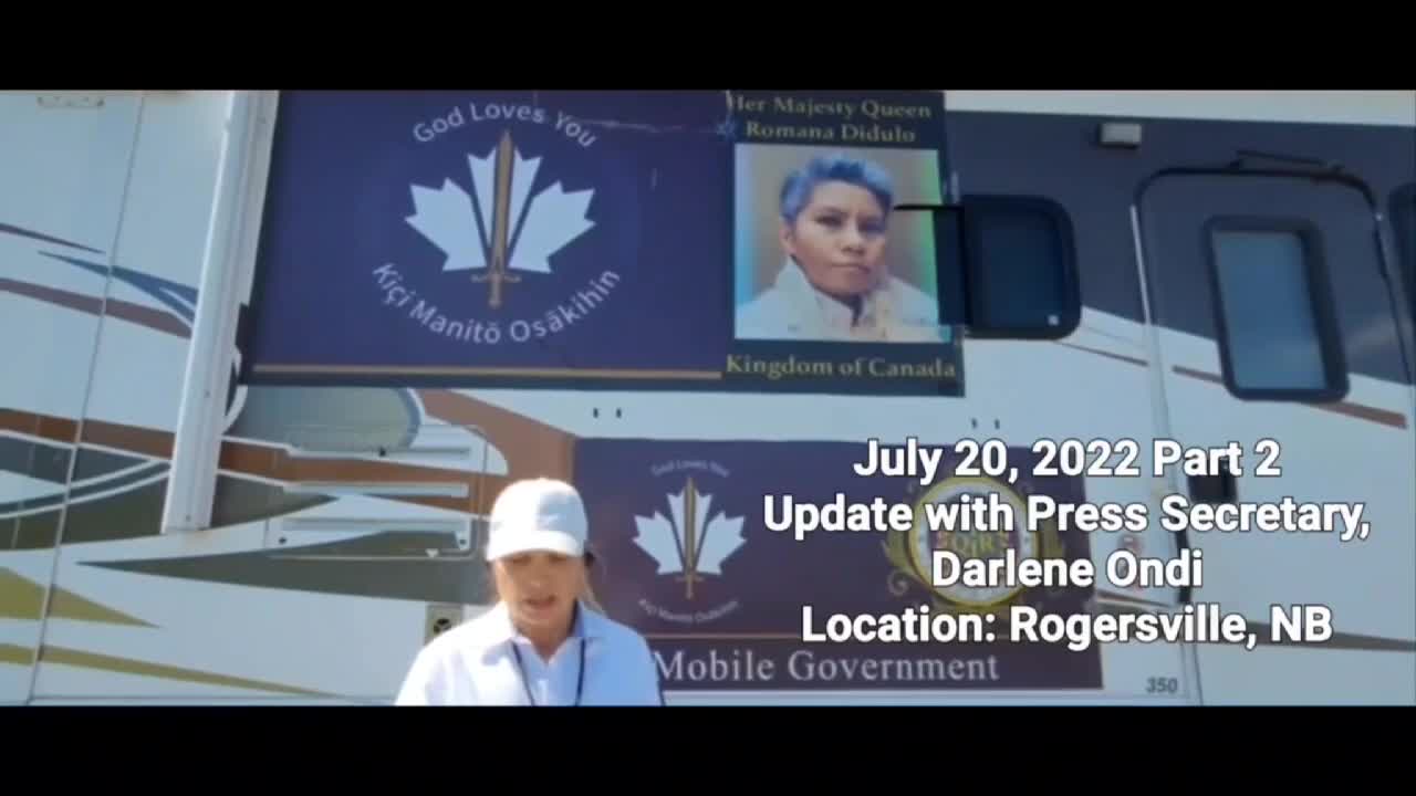 July 20, 2022, part 2 with Press Secretary Darlene Ondi
